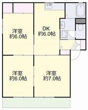 ディアス30B棟の間取り画像