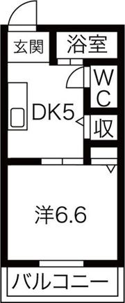 フラット2の間取り画像