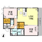 ドルチェヴィータの間取り画像