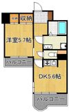 ギャラン小文字の間取り画像