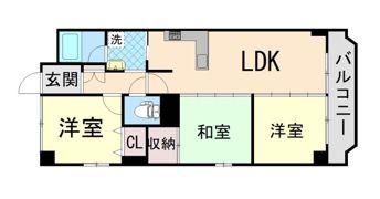 ザ・シティ御影山手の間取り画像
