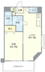 シャトレ―深沢の間取り画像