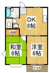 ハイツFの間取り画像