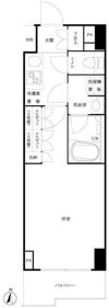 ルーブル池袋弐番館の間取り画像
