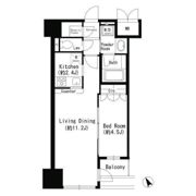 エスティメゾン四谷坂町の間取り画像