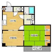 サンドールFUSAの間取り画像