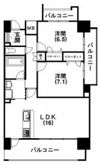 セントラルヒルズ松城の間取り画像