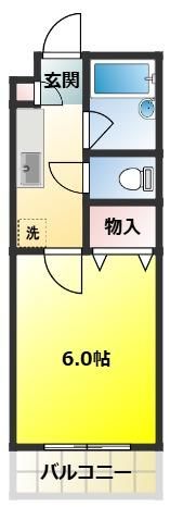 ヴィラコート石神井公園Ⅱの間取り画像
