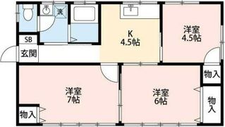 新井アパートの間取り画像
