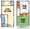 東大阪市新池島町2丁目貸家の間取り画像