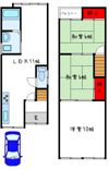 日置荘田中町戸建の間取り画像