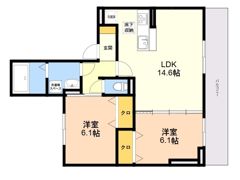 D－ROOM KAWAZOEの間取り画像