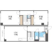 ラフィーヌ帝塚山の間取り画像