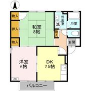 スリーゼ C/D Cの間取り画像