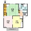 スリーゼ C/D Cの間取り画像