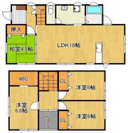 クルーズ正津町の間取り画像