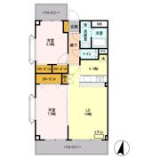 サンプレスの間取り画像