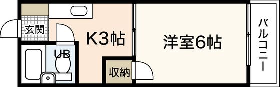 紅緑園ビルの間取り画像