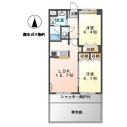 ブルージュⅡの間取り画像