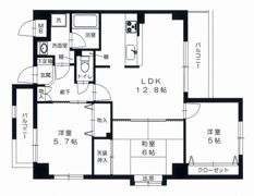 グリーンパラッツォの間取り画像