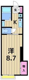 フォーシム北馬込の間取り画像