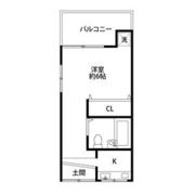 クレスト下新庄駅前の間取り画像