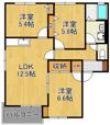 ディアス本城Aの間取り画像