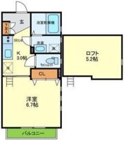 カーサエスコートの間取り画像