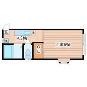 ホワイトキャッスル5番館の間取り画像