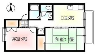 ハイツボヌールの間取り画像