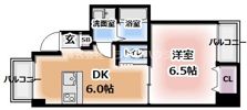 ドムス門真の間取り画像