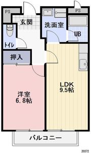 サープラスコヤマの間取り画像