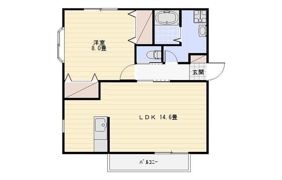 ティエドIIO Dの間取り画像