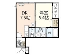 CLOVER NAGATSUKAの間取り画像