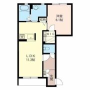 KOUシャーメゾンの間取り画像