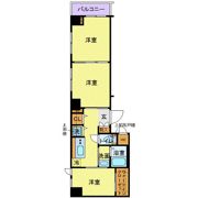 ZOOM東銀座の間取り画像