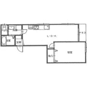 ヴィラ一寸木の間取り画像