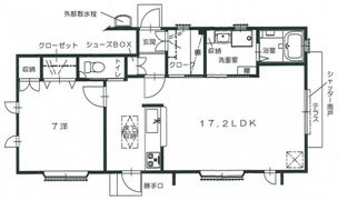 ベル・ビュー松井Ⅱの間取り画像