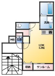ハイブリッジハイツⅢの間取り画像