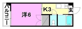 メゾン高砂の間取り画像