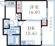エフアール板宿の間取り画像