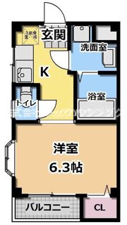 リブラルⅠの間取り画像