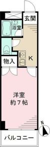 服部マンションの間取り画像