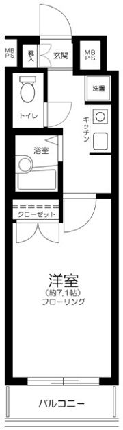 ロイヤルアメニティー白金の間取り画像