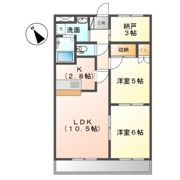 ルミエール泉の間取り画像