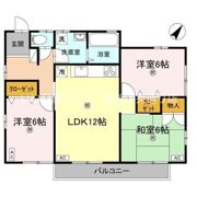 森ハイツの間取り画像