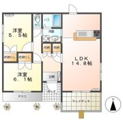 井野戸建の間取り画像