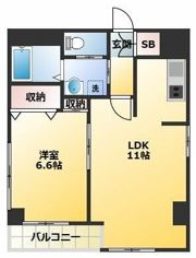 リビナ奥村の間取り画像
