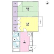 ベルシオン東伏見の間取り画像