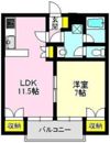 KDハイツの間取り画像